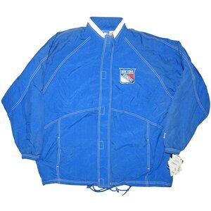 NWT Vintage 90s New York Rangers Starter Full Zip Puffer Jacket Adult XL Korea